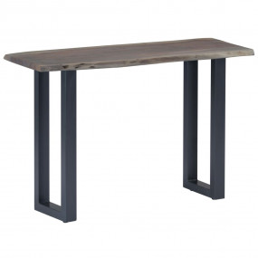 Console Table Solid acacia wood with grey finish