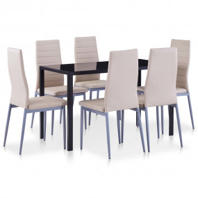 Kitchen Dining Set Cappuccino