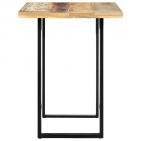 Dining Table Multicolor Solid reclaimed wood Medium-siz...