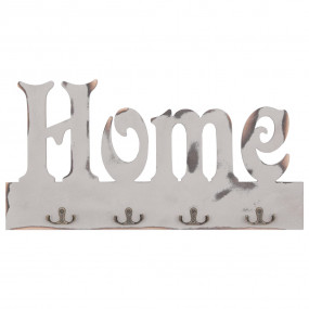 Coat Rack Sleek White MDF Medium Decorative Inlays Coat...