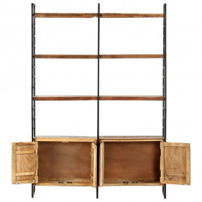 Bookcase Reclaimed wood tones