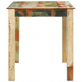 Dining Table Varied, Multicolored Solid reclaimed wood