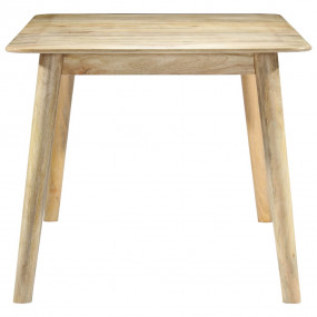 Dining Room Natural Solid mango wood 70.9x35.4 in