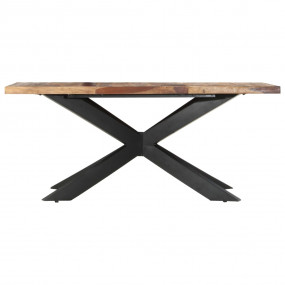 Dining Table Natural Sheesham Wood Solid Sheesham Wood