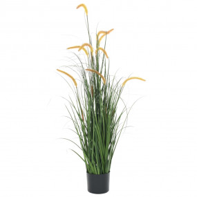Artificial Plant Green and Brown Plastic Tall Decorativ...