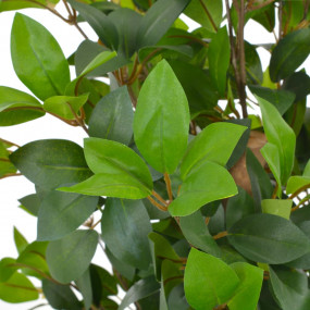 Artificial Plant Green Polyester 59.1 in Decorative Inl...