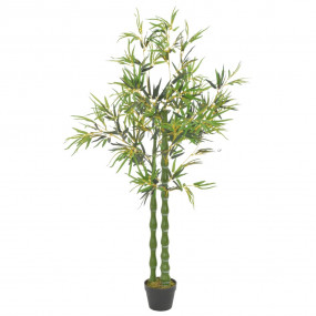 Artificial Plant Green and brown Plastic and polyester ...