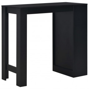 Bar Table Black Engineered wood 43.3 in x 19.7 in x 40....