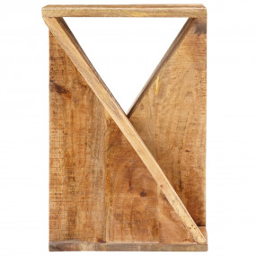 Side Table Natural mango wood Solid mango wood Side Tab...