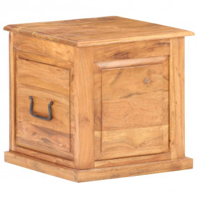 Chest Natural wood Solid acacia wood Small Storage Ches...