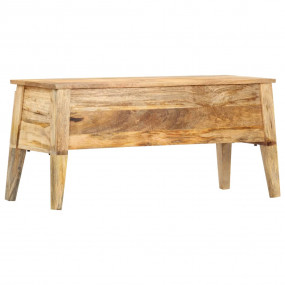 Storage Box Natural wood Solid mango wood Medium Storag...