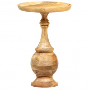 Side Table Mango wood natural Solid mango wood