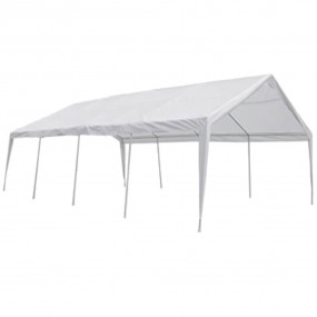 Imag:Marquee White Steel Large Collapsible Party Tent Rectangular