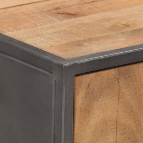 Console Table Brown Reclaimed Wood 35.4x11.8x29.5 in