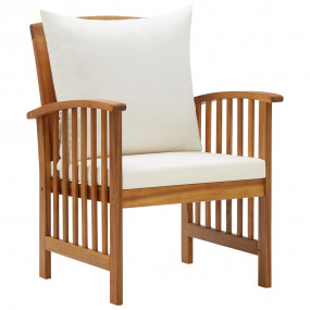 Garden Lounge Set Solid Acacia Wood Large Durable