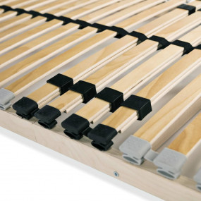 Bed Slatted Base Natural Beech and Birch