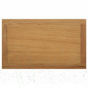 Magazine Table Natural Solid Oak Wood, MDF Compact Maga...