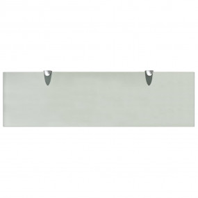 Floating Shelf Set of 2 Frosted Toughened safety glass,...