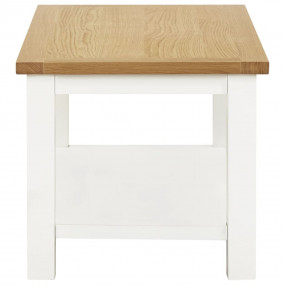 Coffee Table Oak and white