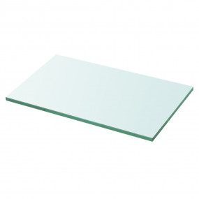 Glass Panel Set of 2 Clear Tempered Glass 11.8 x 4.7 in...