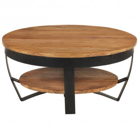 Coffee Table Honey brown and black