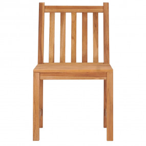 Garden Dining Set Warm Teak Solid Teak Wood Durable