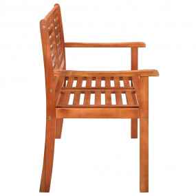 Bench Eucalyptus Wood Solid eucalyptus wood Medium Dura...