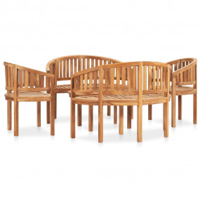 Garden Lounge Set Teak