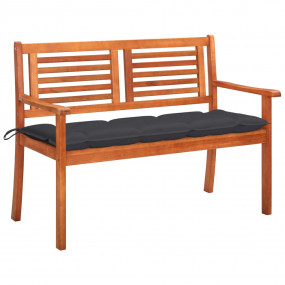 Bench Natural wood Solid eucalyptus wood 47.2 in long D...