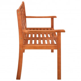 Bench Wood Solid eucalyptus wood 59 in Ergonomic Bench