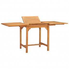 Garden Dining Set Warm brown Fine sanded teak hardwood ...
