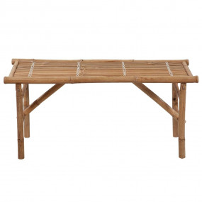 Garden Bench Natural Bamboo Bamboo Medium Foldable Gard...