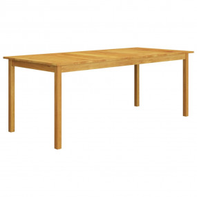 Dining Set Table: Brown, Chairs: Black, Cushions: Cream...