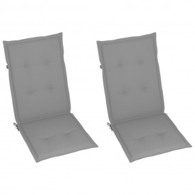 Rocking Chair Bamboo, Grey Bamboo, Polyester Standard D...
