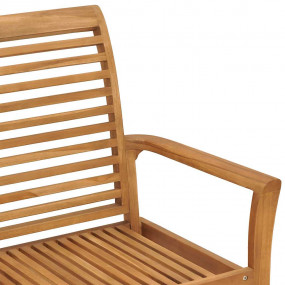 Garden Bench Teak Teak wood Standard Durable Garden Ben...