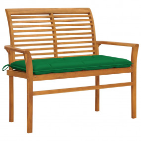 Garden Bench Natural Fine sanded teak hardwood Medium D...