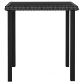 Dining Set Black, Cream