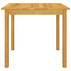 Dining Set Black Solid acacia wood Medium Ergonomic