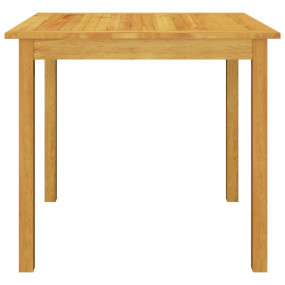 Garden Dining Set Dark Grey Solid Acacia Wood Medium