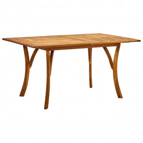 Dining Set Grey Solid Acacia wood n/a Stackable Dining ...