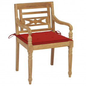 Batavia Chair Set of 4 Natural