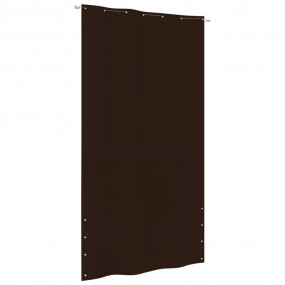Balcony Screen Brown Oxford fabric (100% polyester) 55....