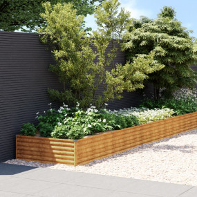 Garden Raised Bed Rusty Corten steel Large Decorative I...