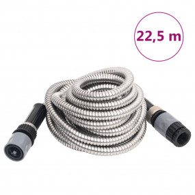 Garden Hose Silver Stainless Steel 74.0ft Garden Hose S...