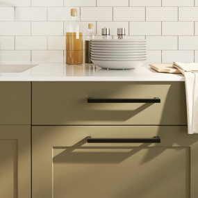 Cabinet Handle Set of 5 Black