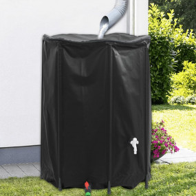 Water Tank Black PVC Large Collapsible Water Tank Cylin...
