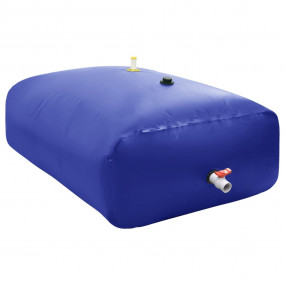 Water Tank Blue PVC Large Foldable Water Tank Rectangul...