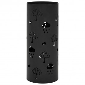 Umbrella Stand Black Powder-coated steel Medium Decorat...