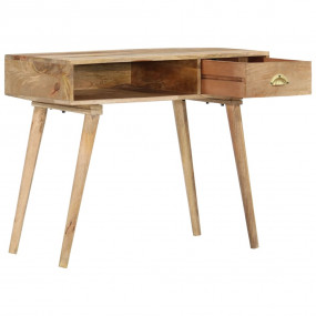 Console Table Natural wood color Solid Mango Wood Small...