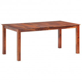 Dining Table Honey Solid wood 70.9 in x 35.4 in x 29.9 ...